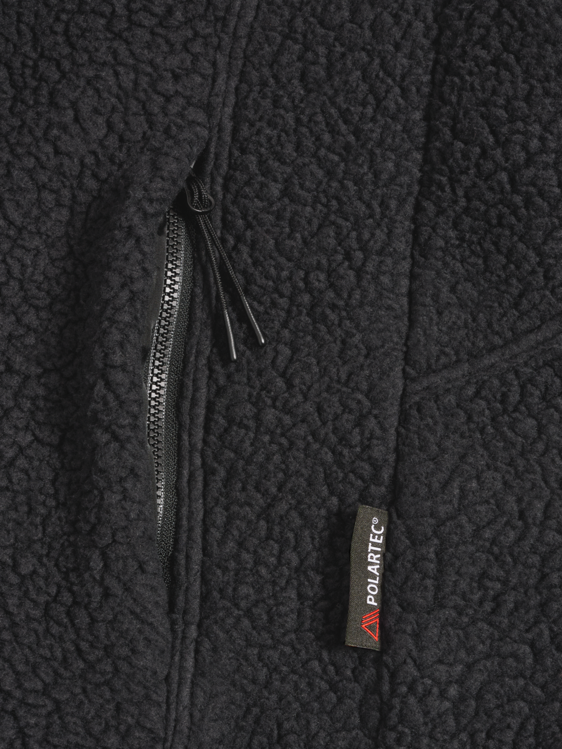 HALO MOVE POLARTEC FLEECE JACKET, RAVEN, packshot