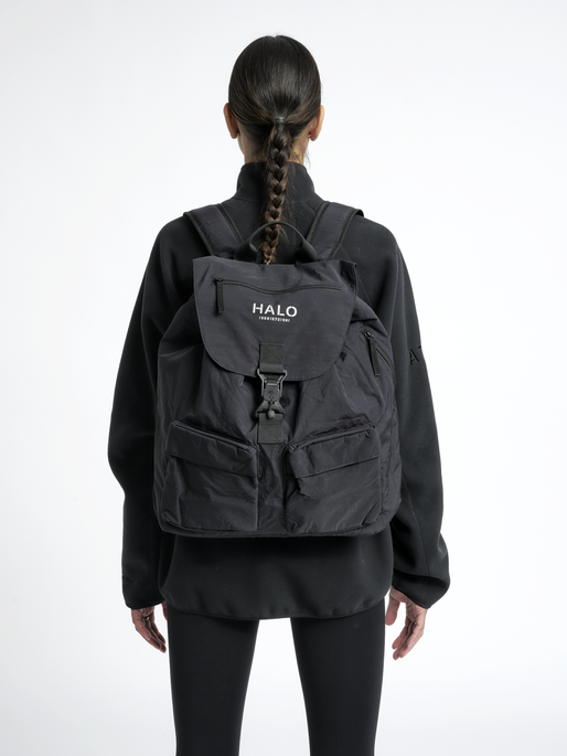 HALO HALO NYLON BACKPACK BLACK newlinehalo
