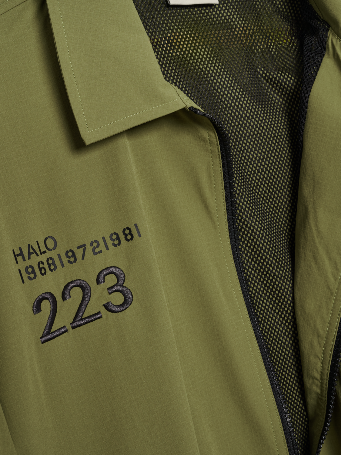 HALO MOVE OVERSHIRT, OLIVE DRAB, packshot