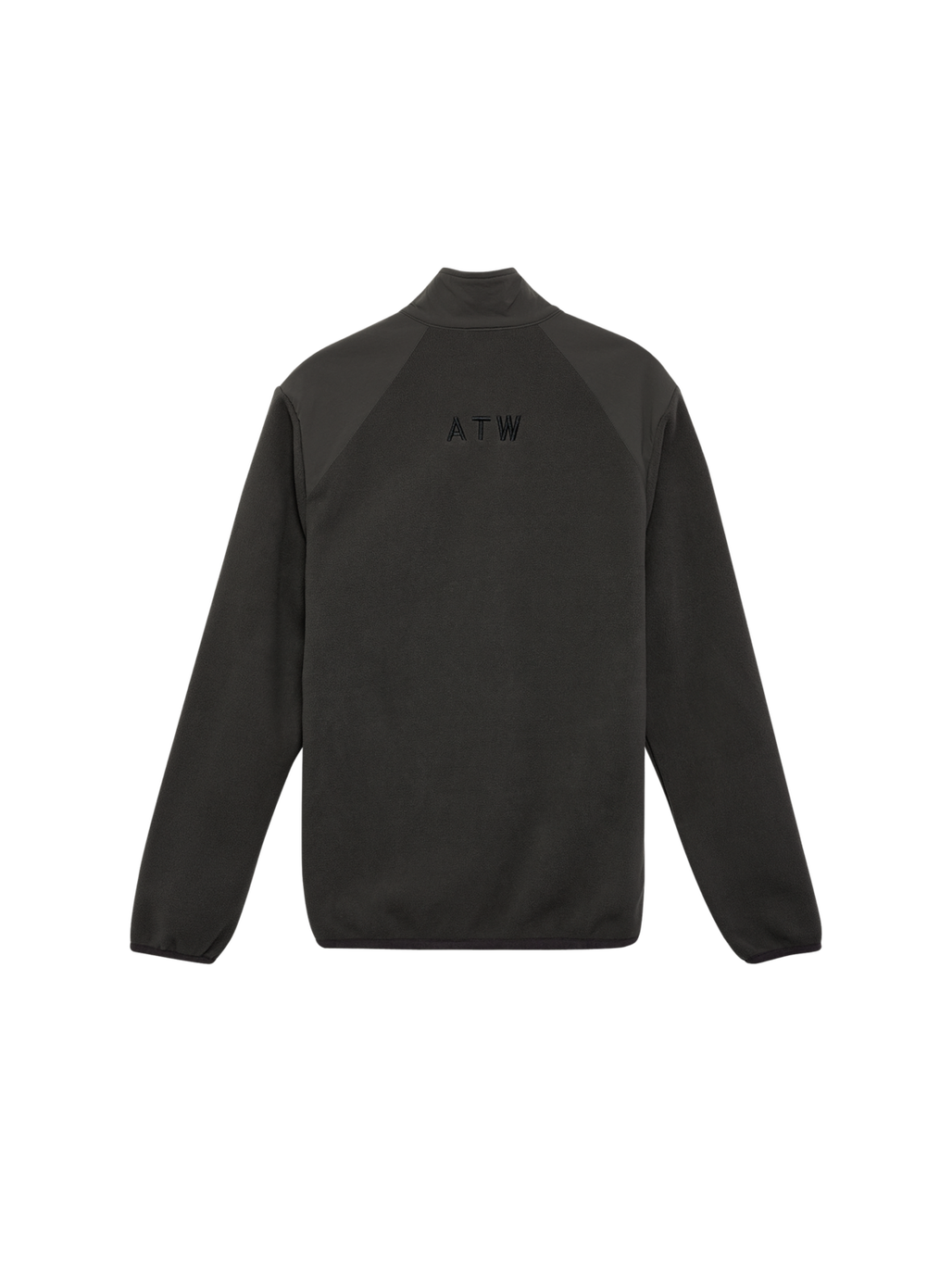 HALO PANELED FLEECE JACKET, RAVEN, packshot