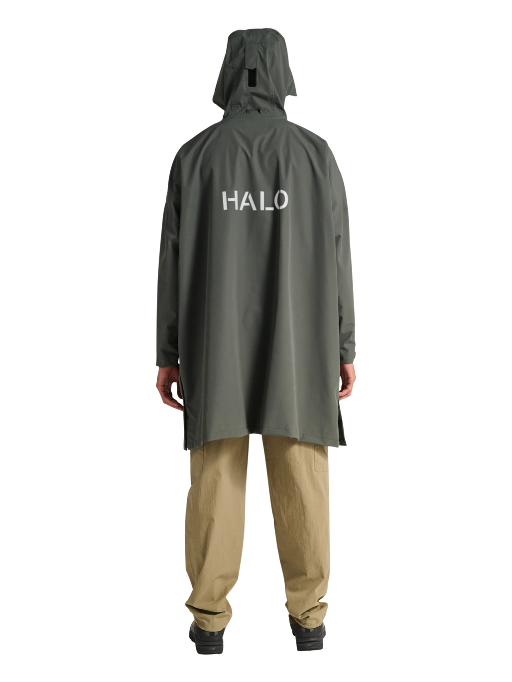 HALO RAINCOVER, GUNMETAL, model