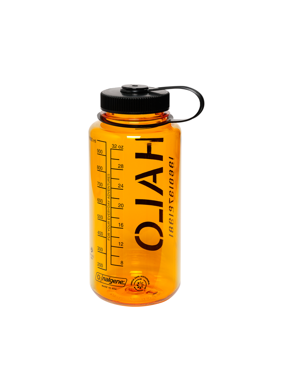 HALO WATER BOTTLE, BLAZING ORANGE, packshot