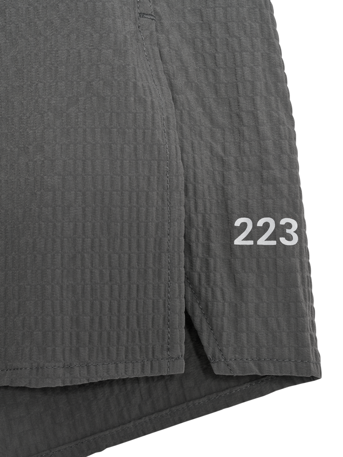 HALO WAFFLE TECH SHORTS, GUNMETAL, packshot