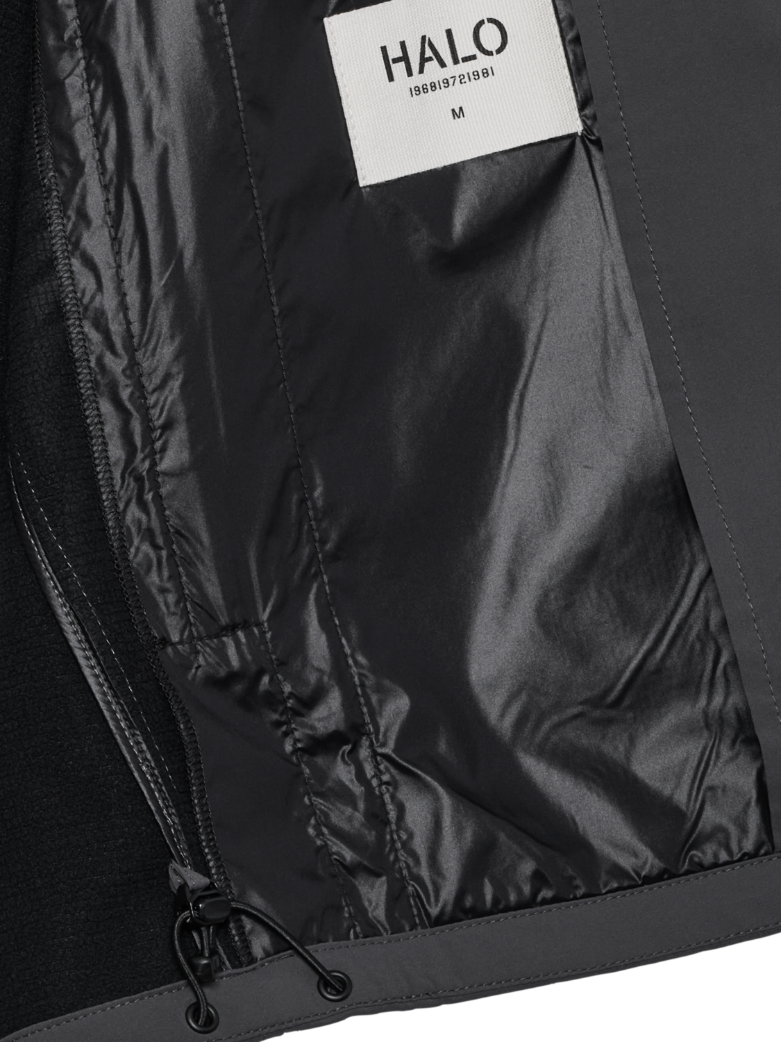 HALO ELITE SOFTSHELL JACKET, ASPHALT, packshot