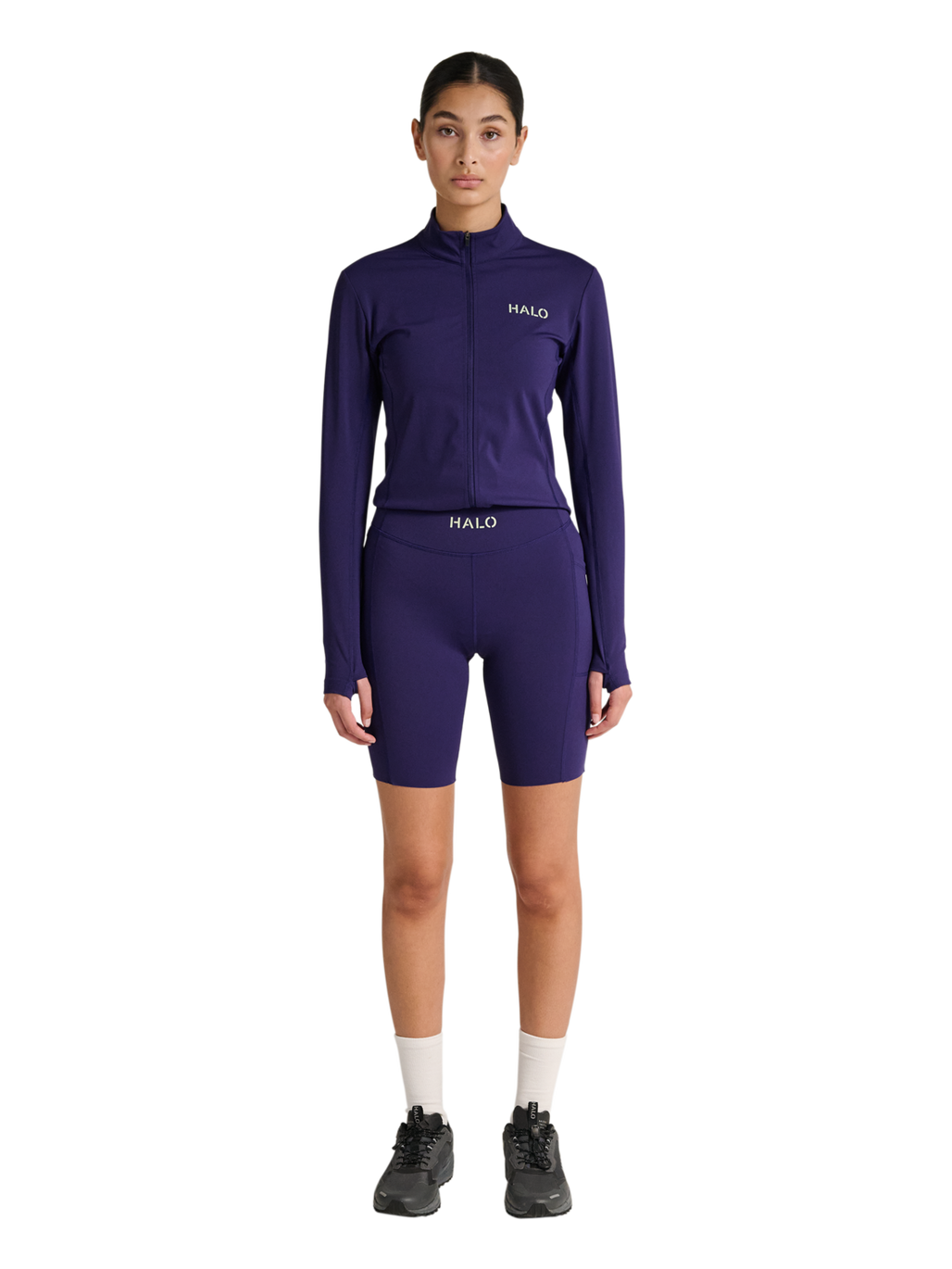 HALO WOMEN TRAINING SPRINTERS, ASTRAL AURA, model