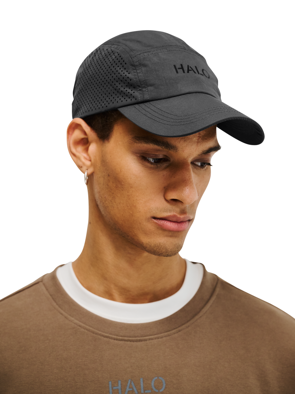 HALO NYLON LIGHTWEIGHT CAP, RAVEN, model