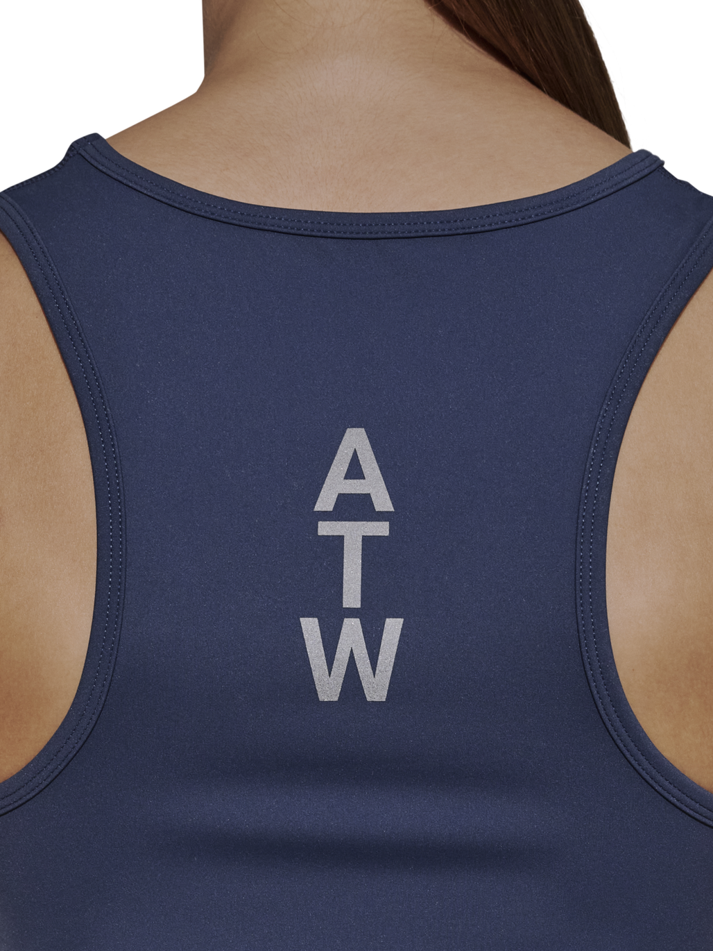 HALO WOMEN TRAINING TOP, SARGASSO SEA, model