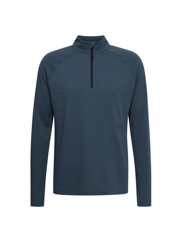 HALO SORONA HALF ZIP, DARK SLATE HALO SORONA HALF ZIP, DARK SLATE, packshot