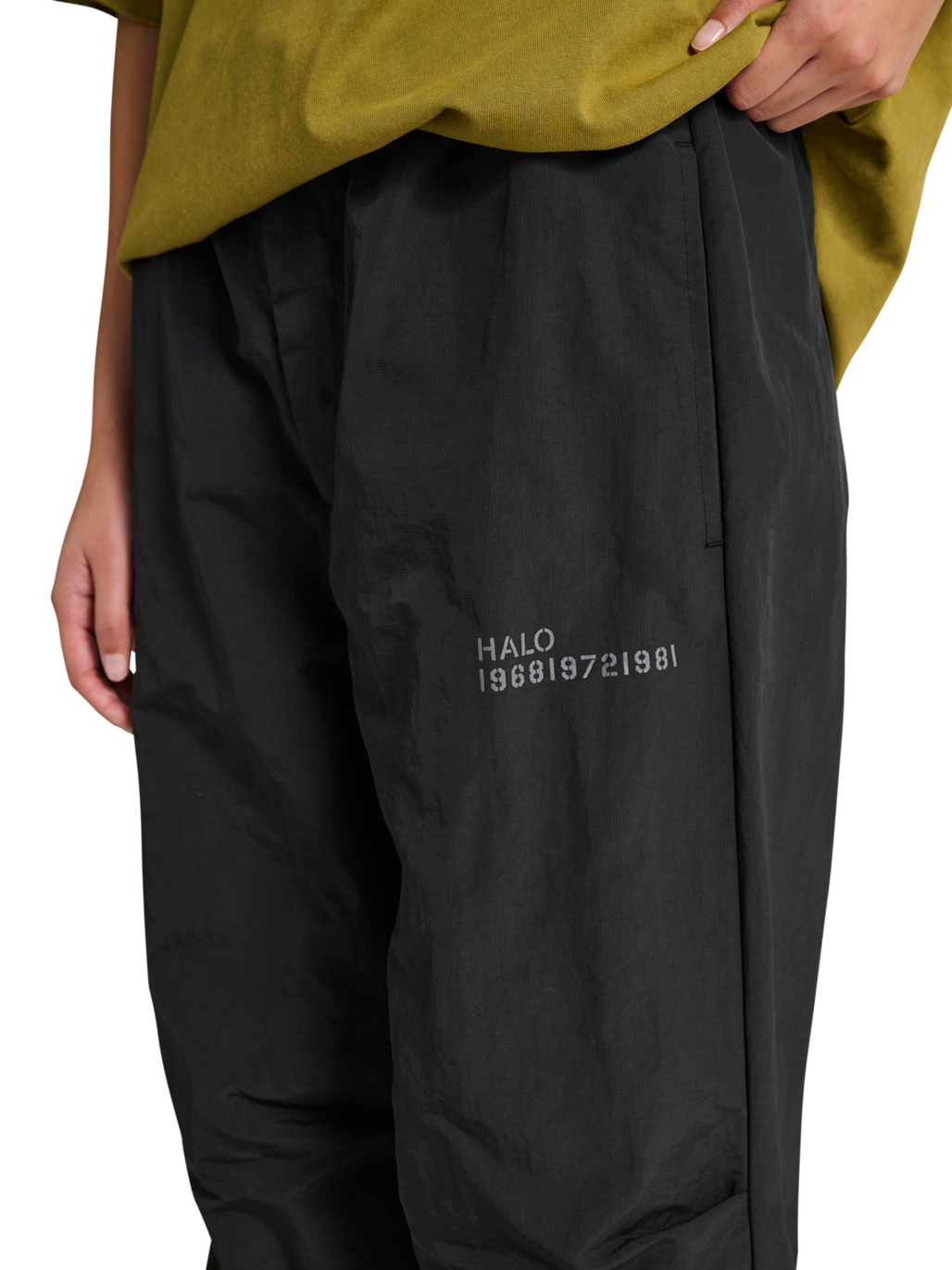 HALO CORDURA BALLON PANT, BLACK, model