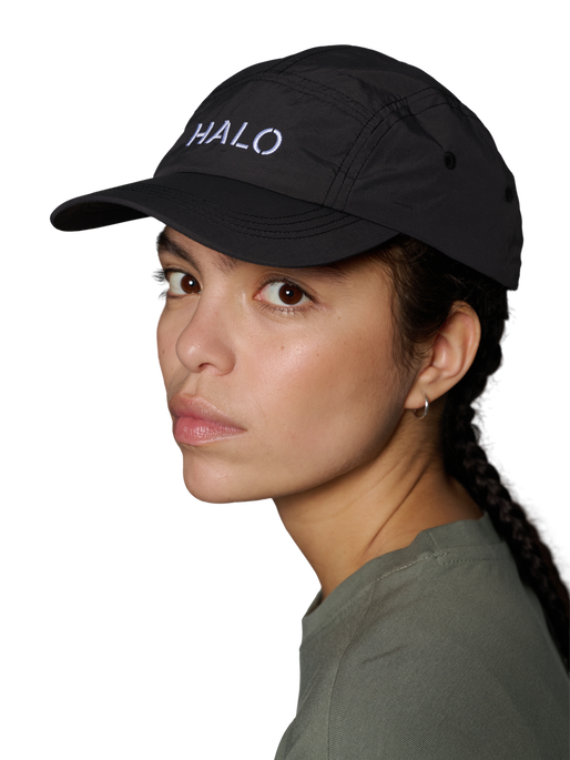 HALO NYLON CAP, RAVEN, model