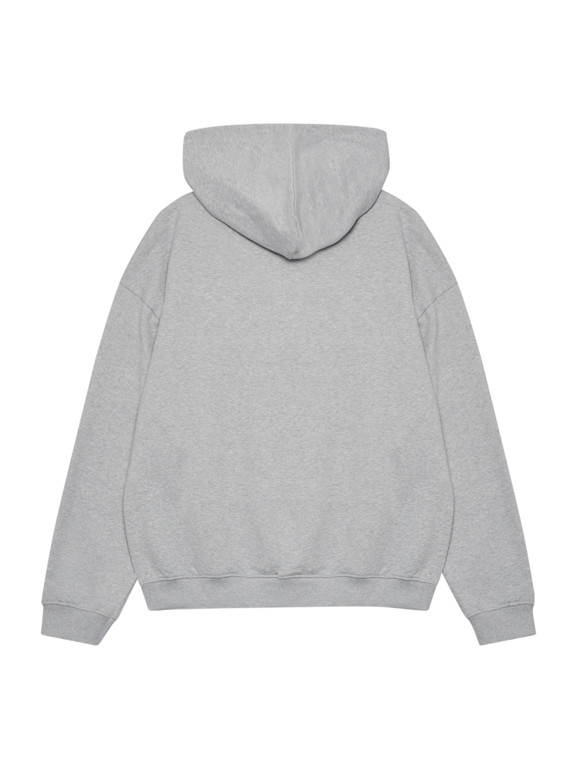 HALO GRAPHIC BOXY HOODIE, LIGHT GREY MELANGE, packshot