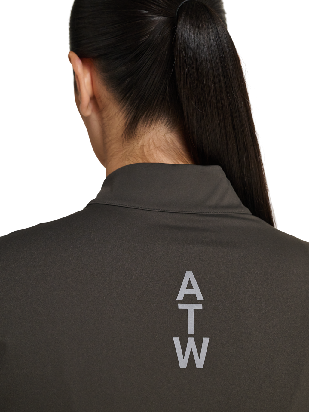 HALO WOMEN FULL ZIP 2.0, RAVEN, model