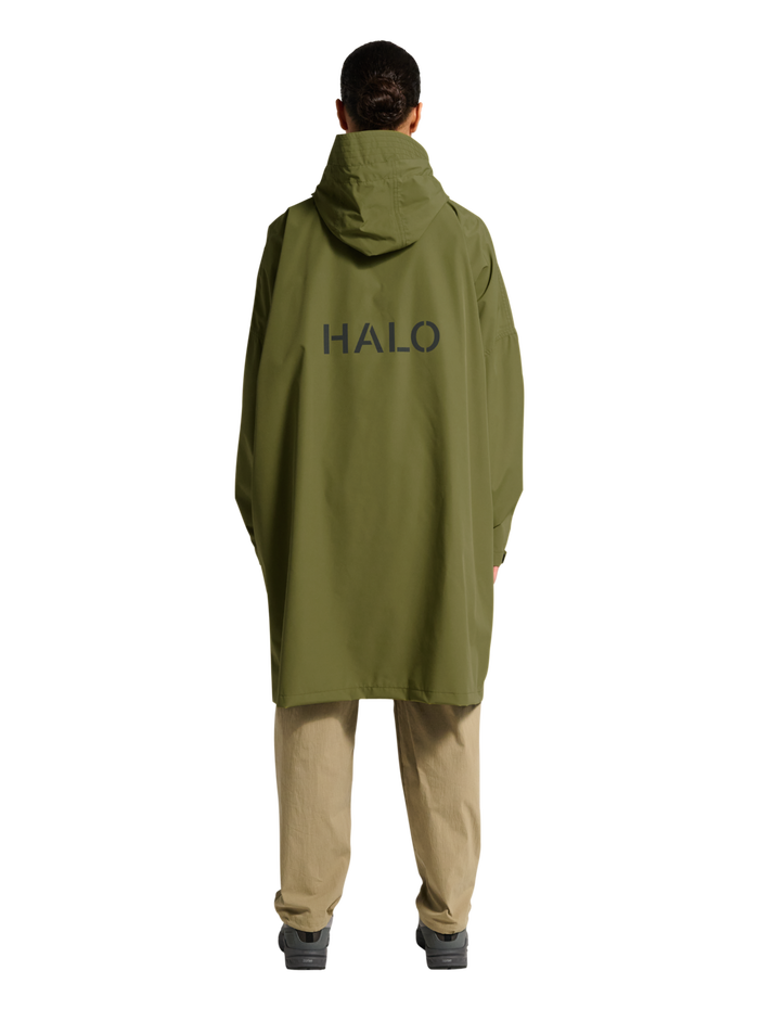 HALO RAINCOVER, OLIVE DRAB, model