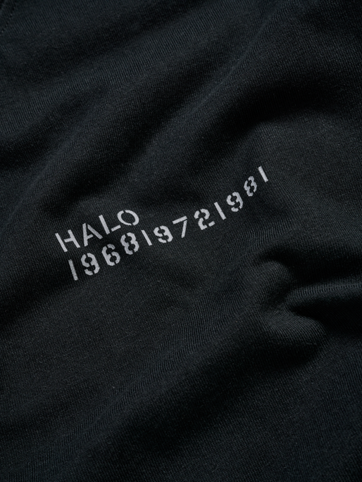 HALO ESSENTIAL T-SHIRT, BLACK, packshot