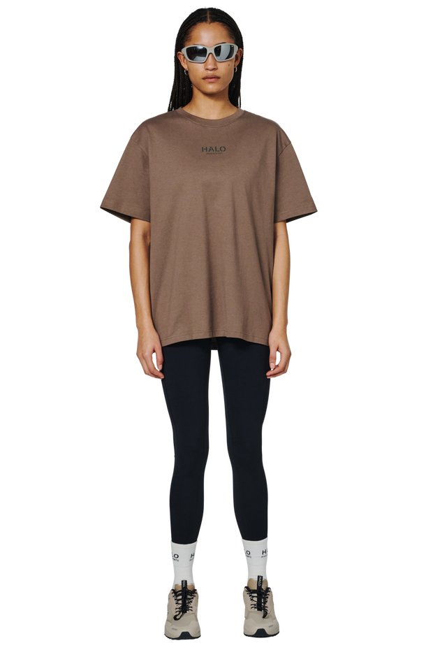 HALO GRAPHIC T-SHIRT 03, CHOCOLATE CHIP HALO GRAPHIC T-SHIRT 03, CHOCOLATE CHIP, packshot