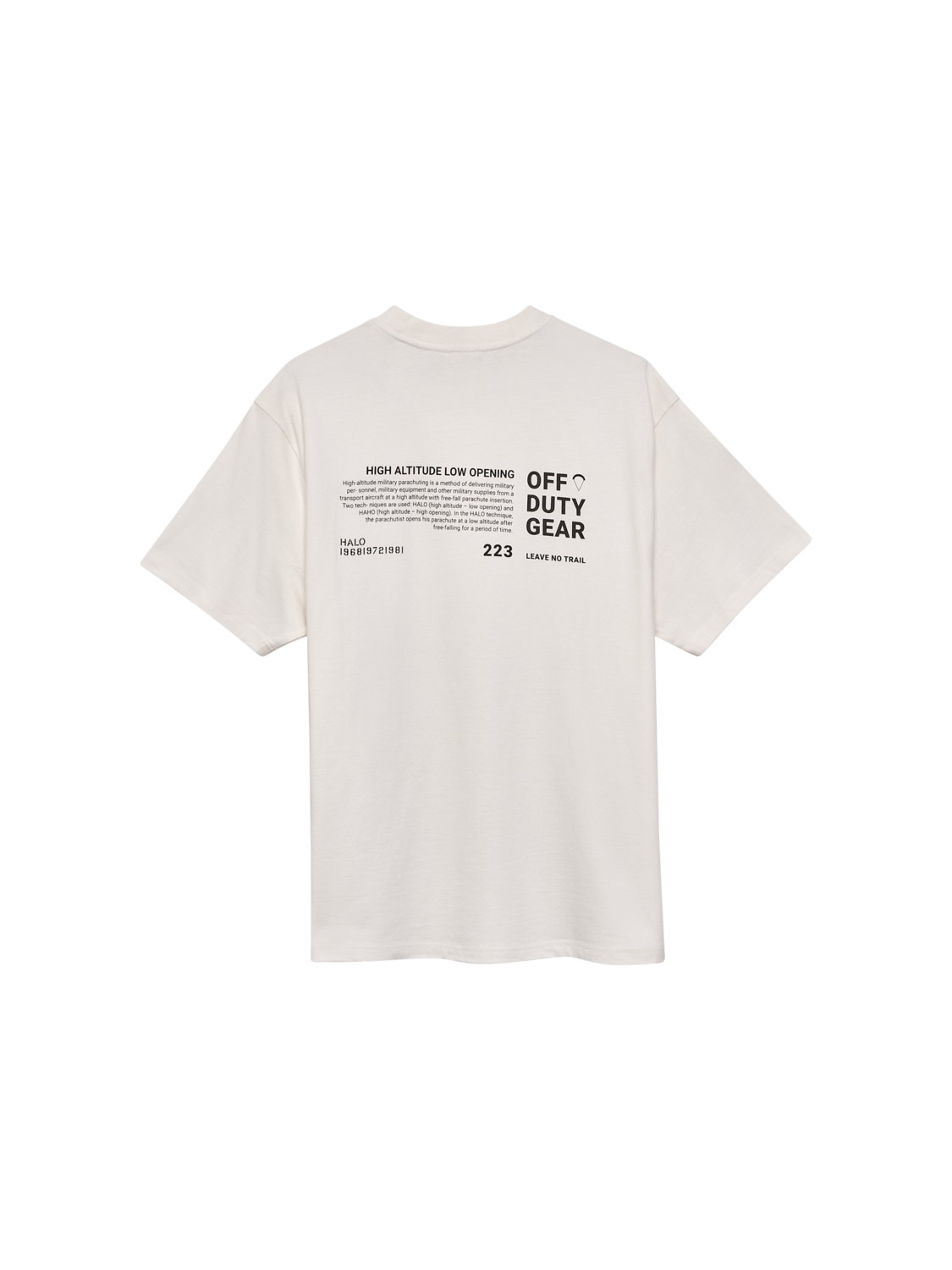 HALO LOGO GRAPHIC T-SHIRT, MARSHMALLOW, packshot