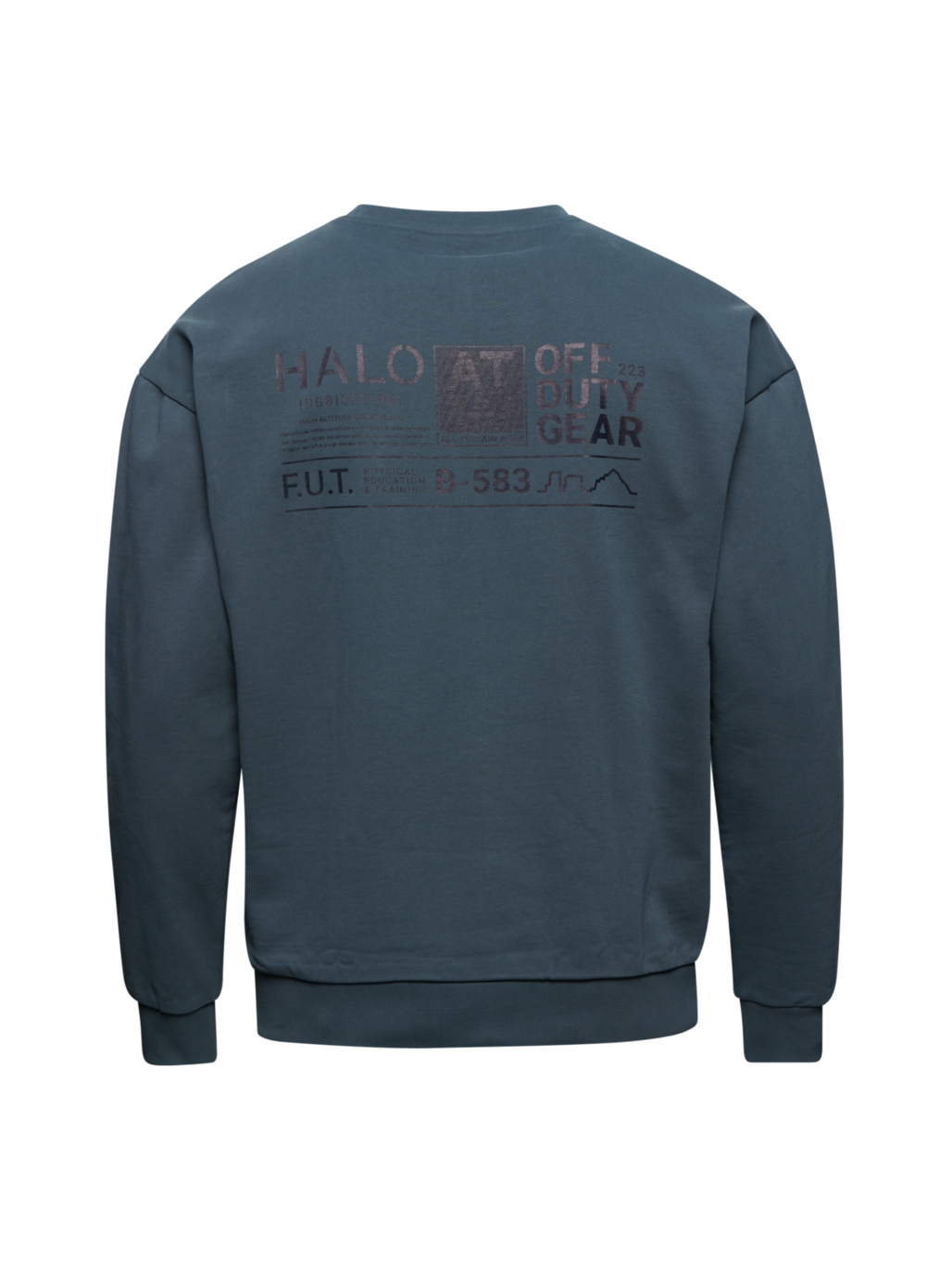 HALO GRAPHIC CREW 01, DARK SLATE, packshot