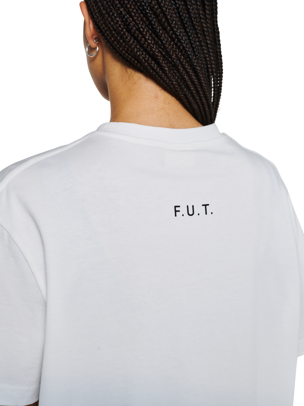 HALO ESSENTIAL T-SHIRT, WHITE, model