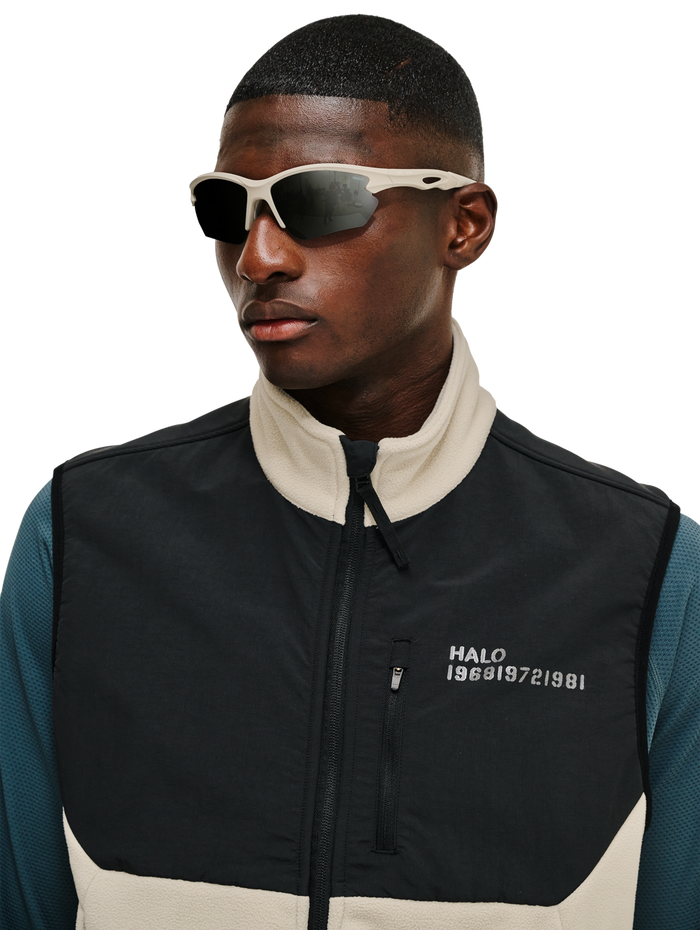 HALO X MESSY WEEKEND SUNGLASS NO 1, BLACK/SILVER, model