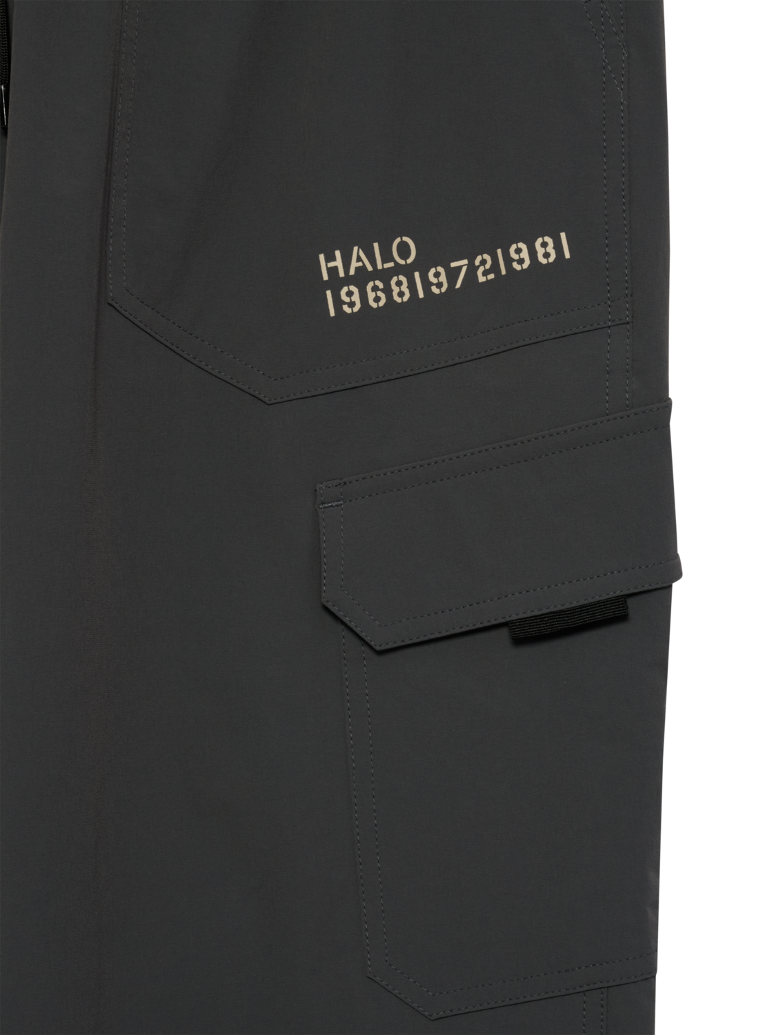 HALO TRAIL PANTS, ASPHALT, packshot