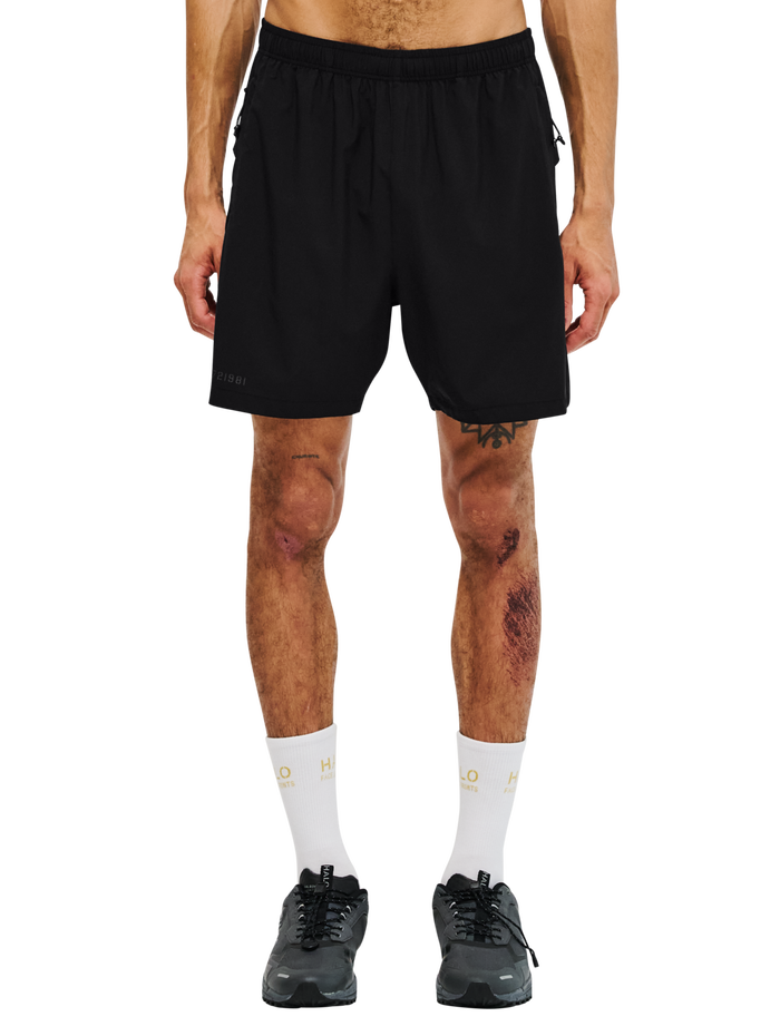 HALO SCOUT SHORTS, BLACK, model
