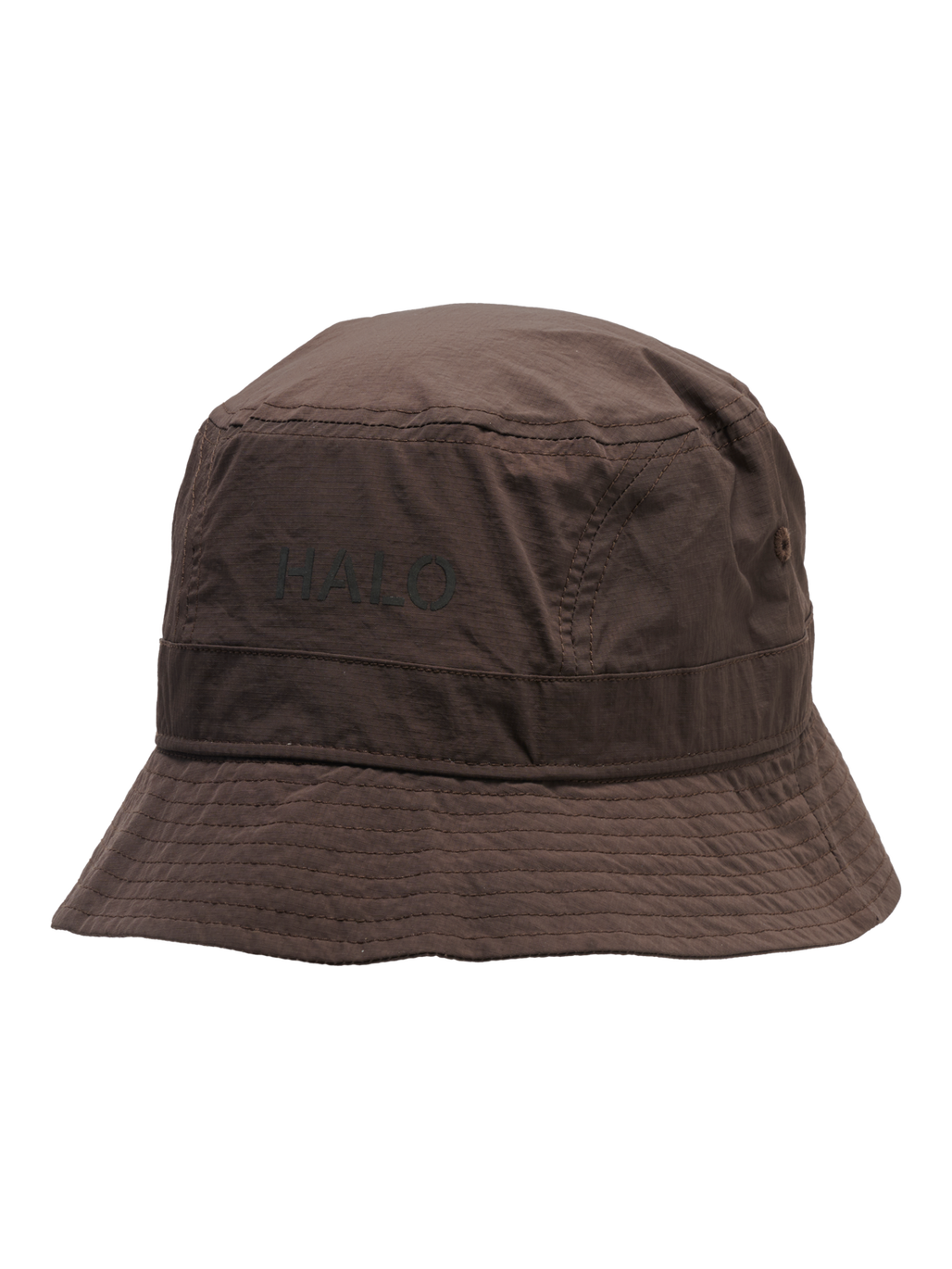 HALO NYLON BUCKET HAT, CHOCOLATE CHIP, packshot