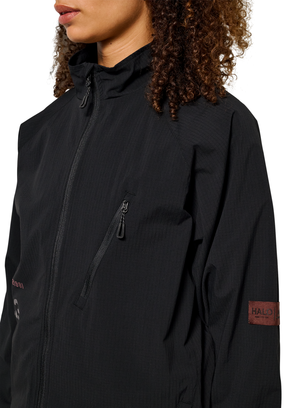 HALO STEEL JACKET, BLACK, model