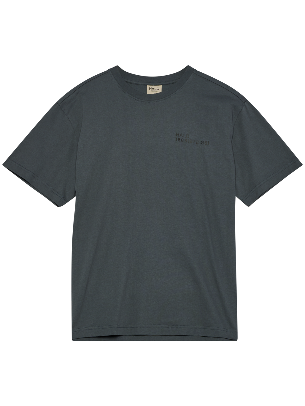 HALO ESSENTIAL T-SHIRT, DARK SLATE, packshot