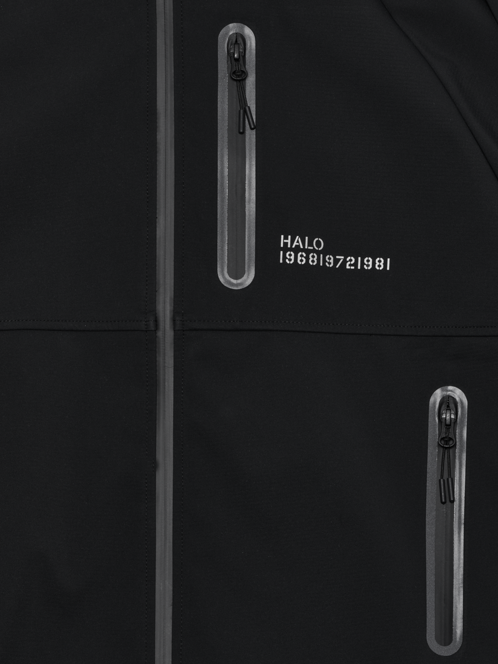 HALO ELITE SOFTSHELL JACKET, BLACK, packshot