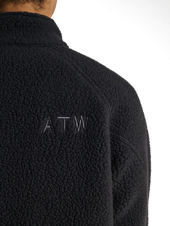 HALO MOVE POLARTEC FLEECE JACKET, BLACK, model