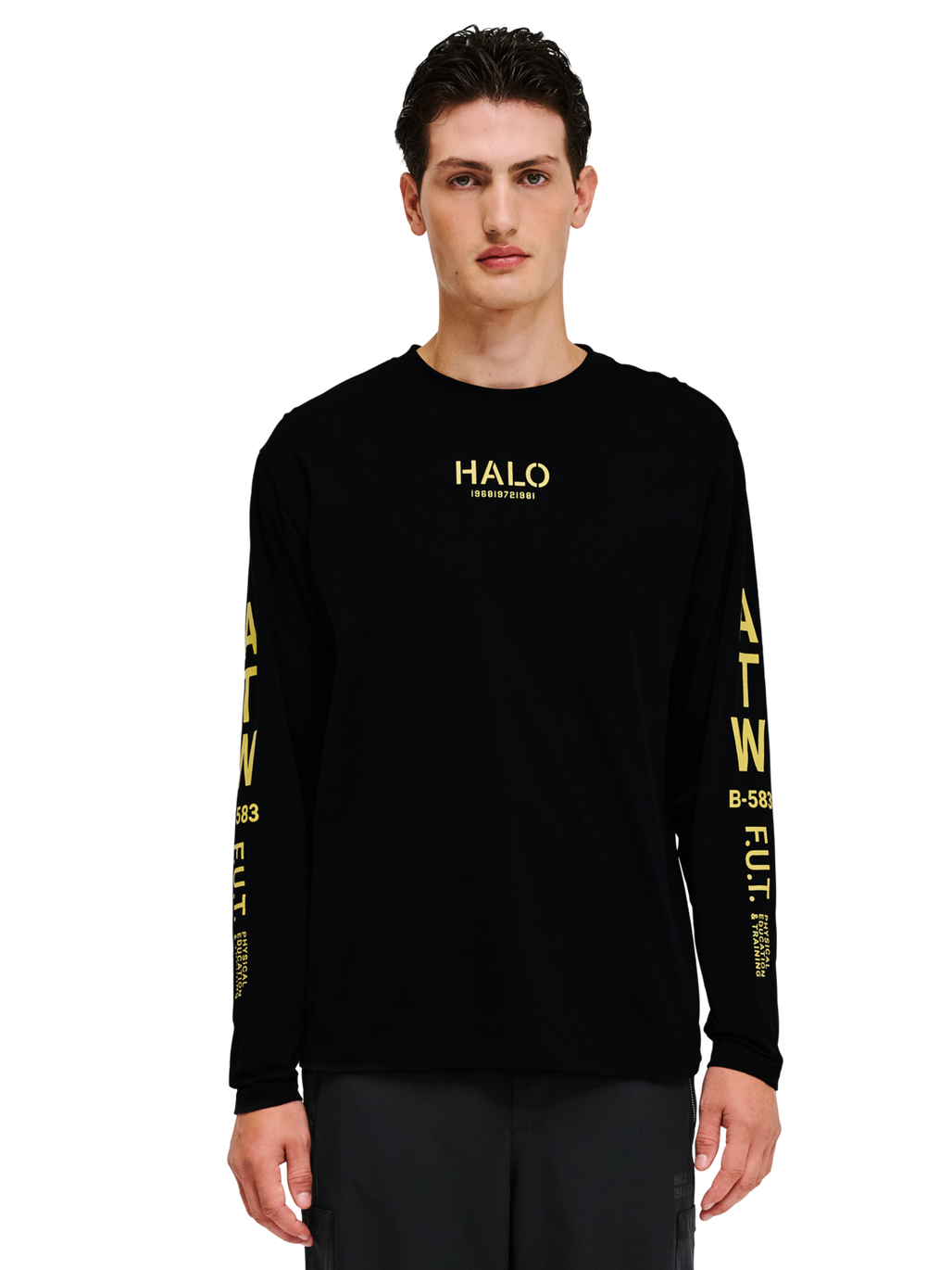 HALO GRAPHIC LS, BLACK, model