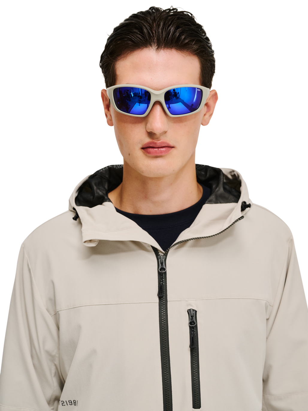 HALO X MESSY WEEKEND SUNGLASS NO 2, !BLUE HEAVEN, model