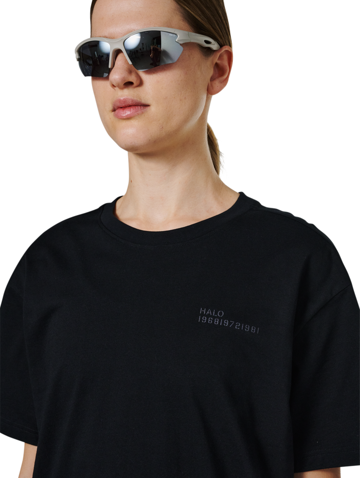 HALO GRAPHIC T-SHIRT, BLACK, model