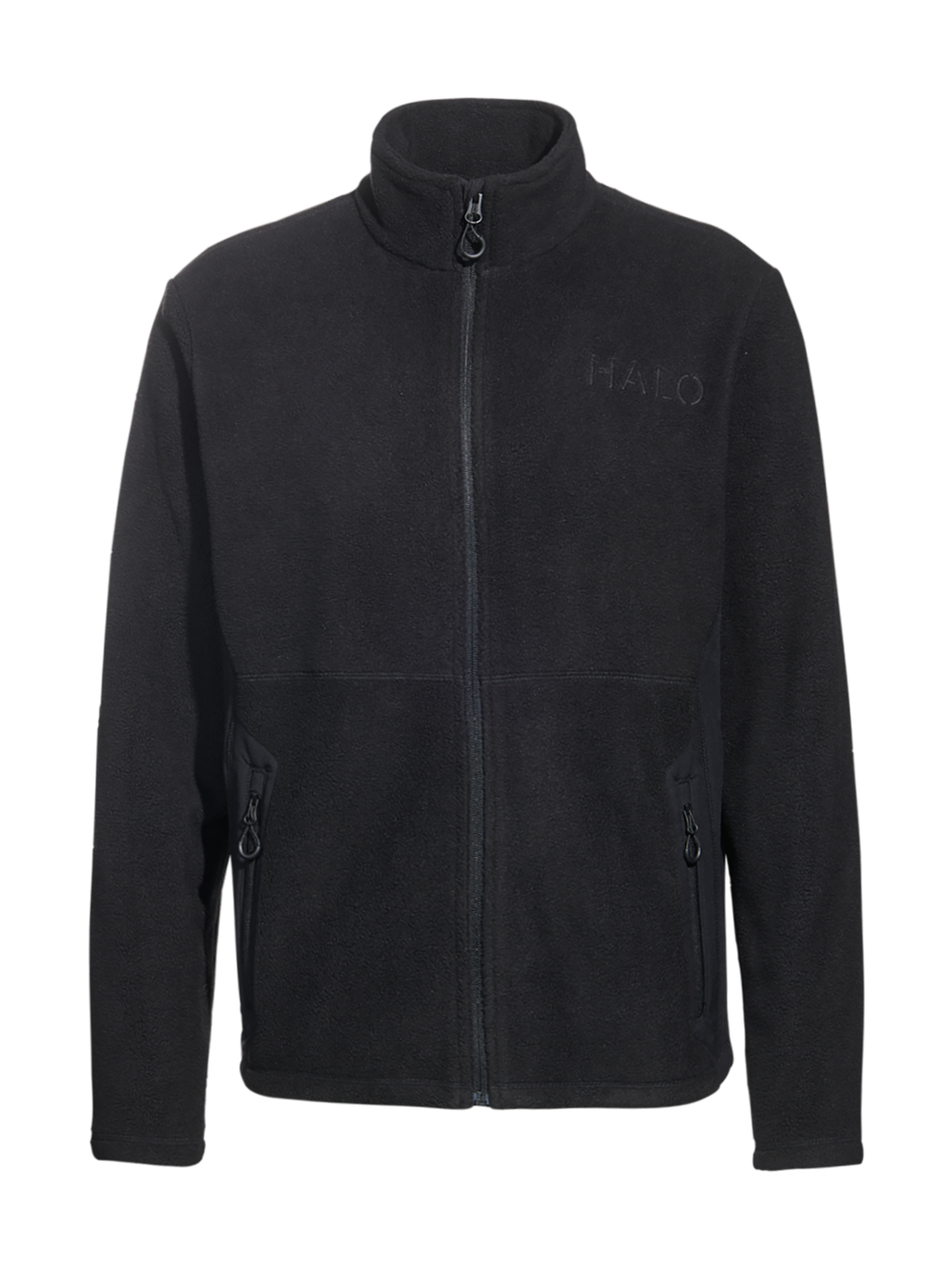 HALO ATW TEDDY FLEECE JACKET, BLACK, packshot