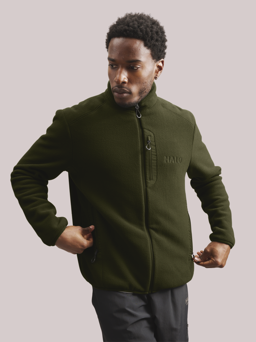 Teddy fleece top jacket mens