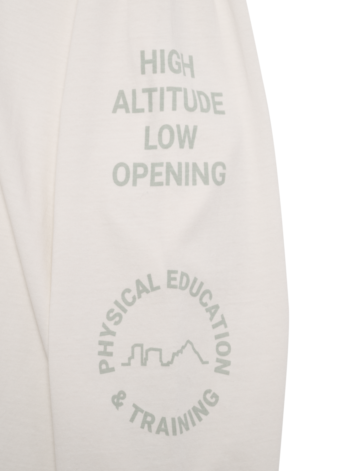 HALO GRAPHIC LOGO LONGSLEEVE, MARSHMALLOW, packshot