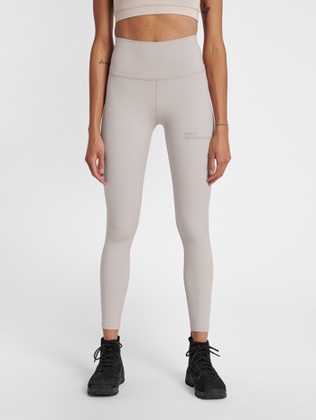 HALO WOMENS HIGHRISE TIGHTS, CHATEAU GRAY, model
