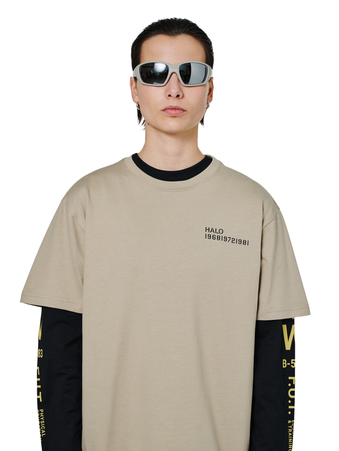 HALO X MESSY WEEKEND SUNGLASS NO 2, BLACK/SILVER, model