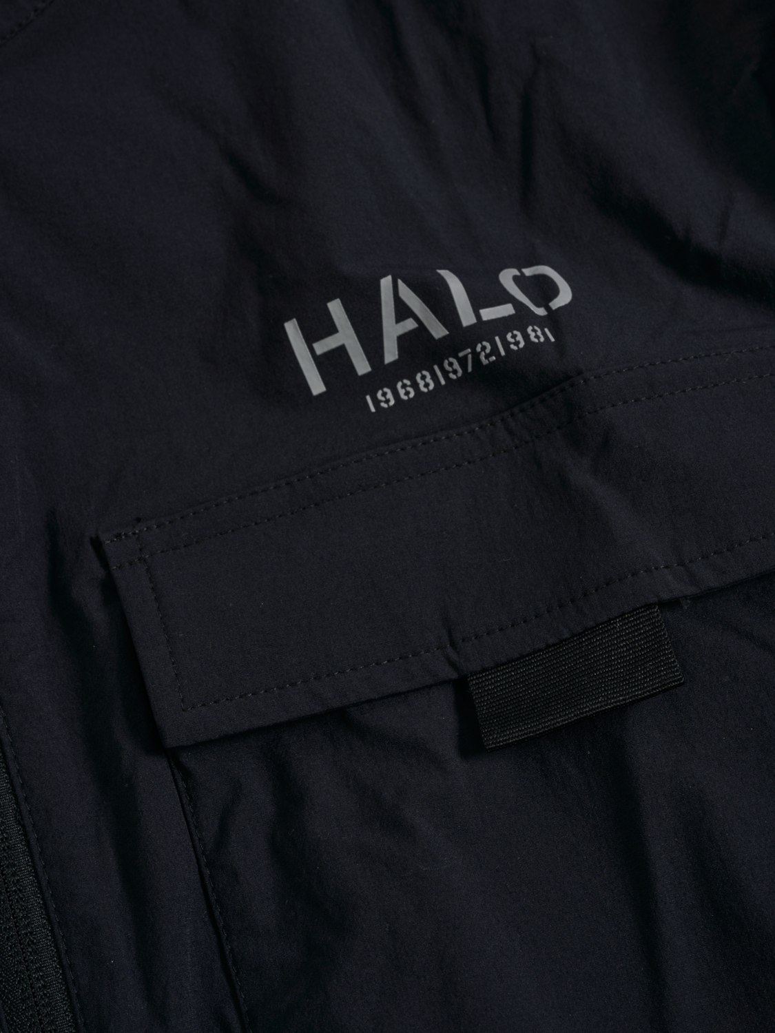 HALO TRAIL JACKET, BLACK, packshot