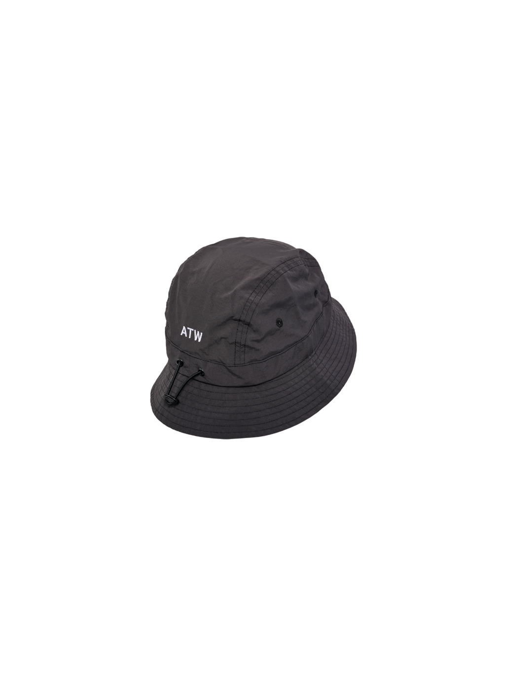 HALO BUCKET HAT NYLON, RAVEN, packshot