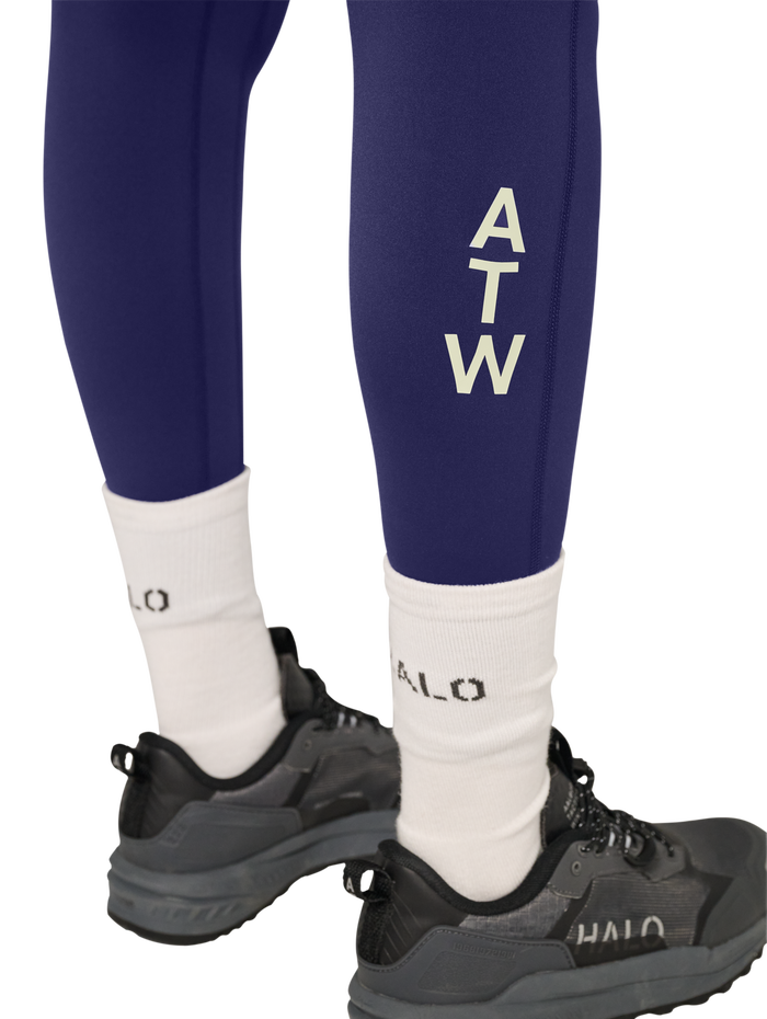 HALO WOMEN TRAINING TIGHTS, ASTRAL AURA, model