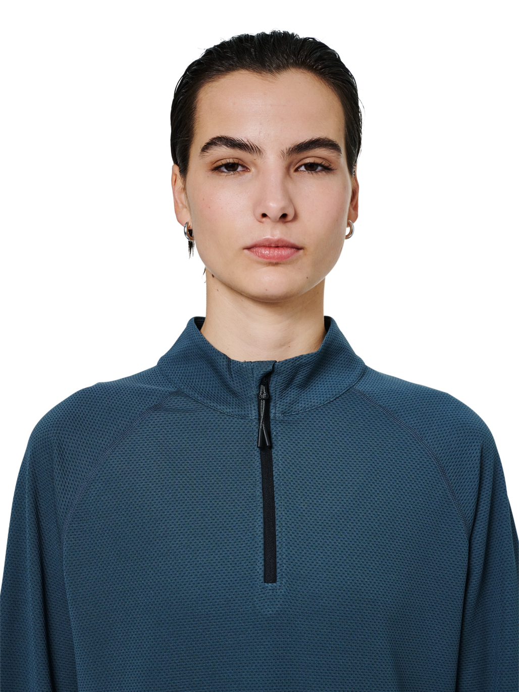 HALO SORONA HALF ZIP, DARK SLATE, model