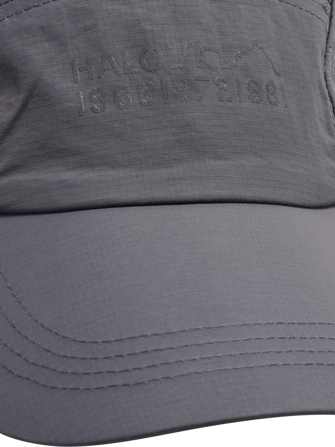 HALO NYLON CAP, RAVEN/REFLECTIVE, packshot