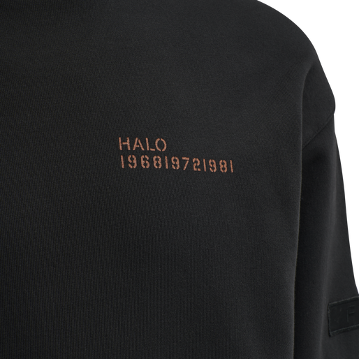 HALO HI-VIS CREW, BLACK, packshot