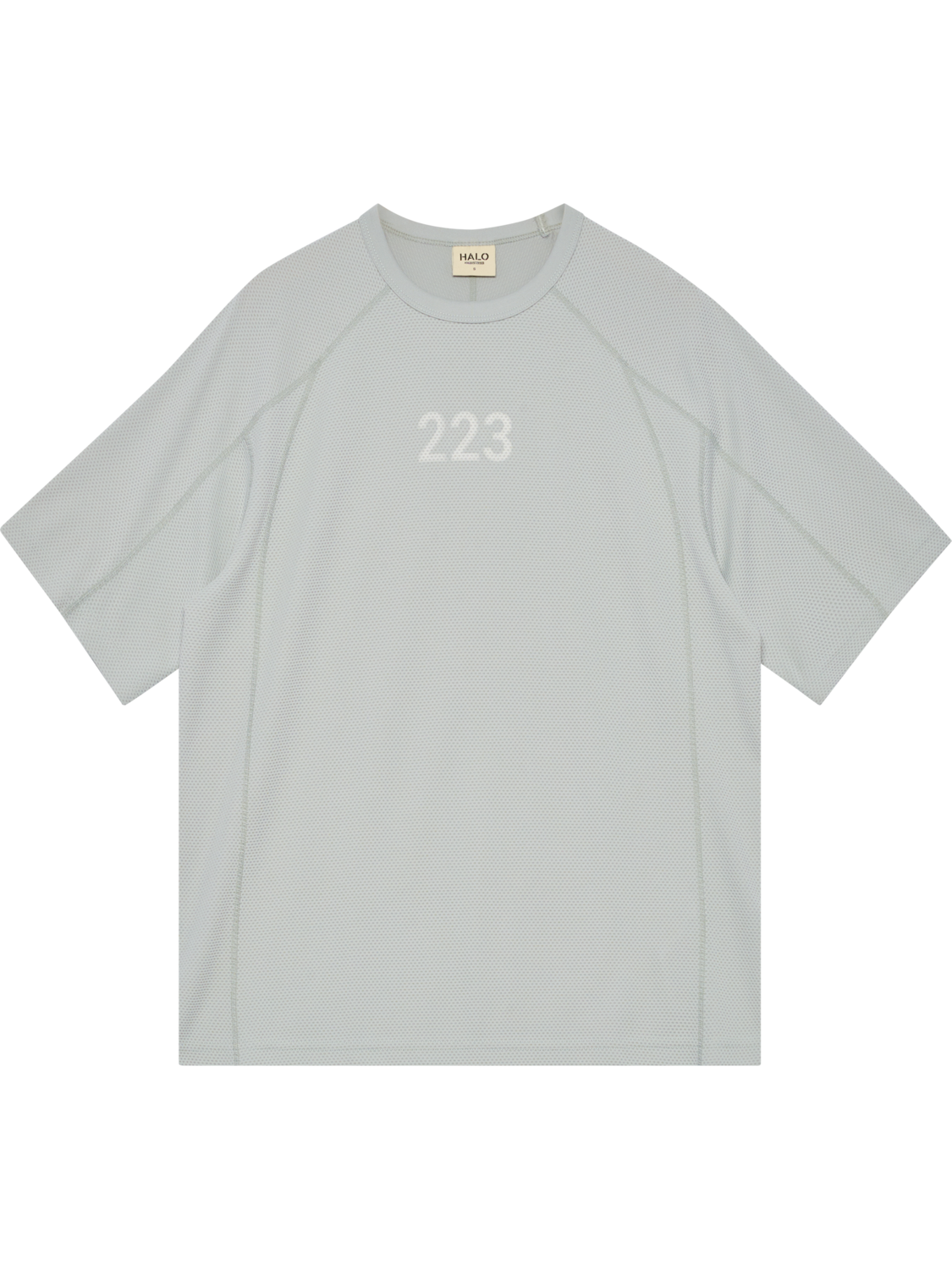 HALO SORONA BOXY T-SHIRT, STORM GRAY, packshot