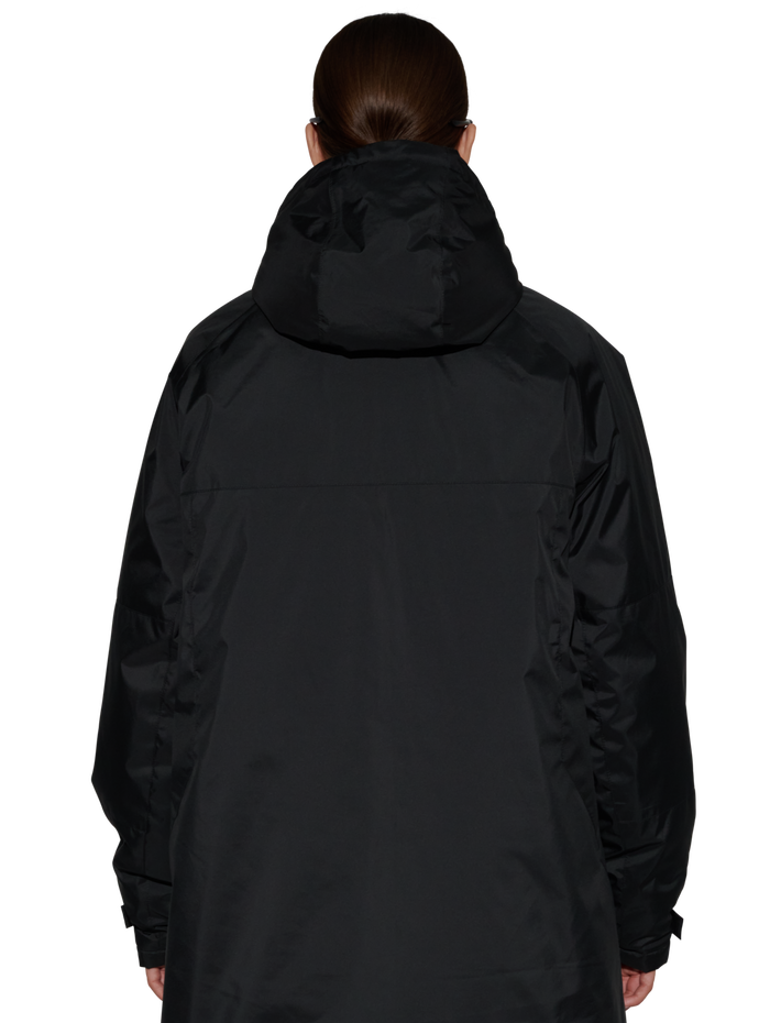 HALO SHIELD THERMOLITE PARKA, BLACK, model