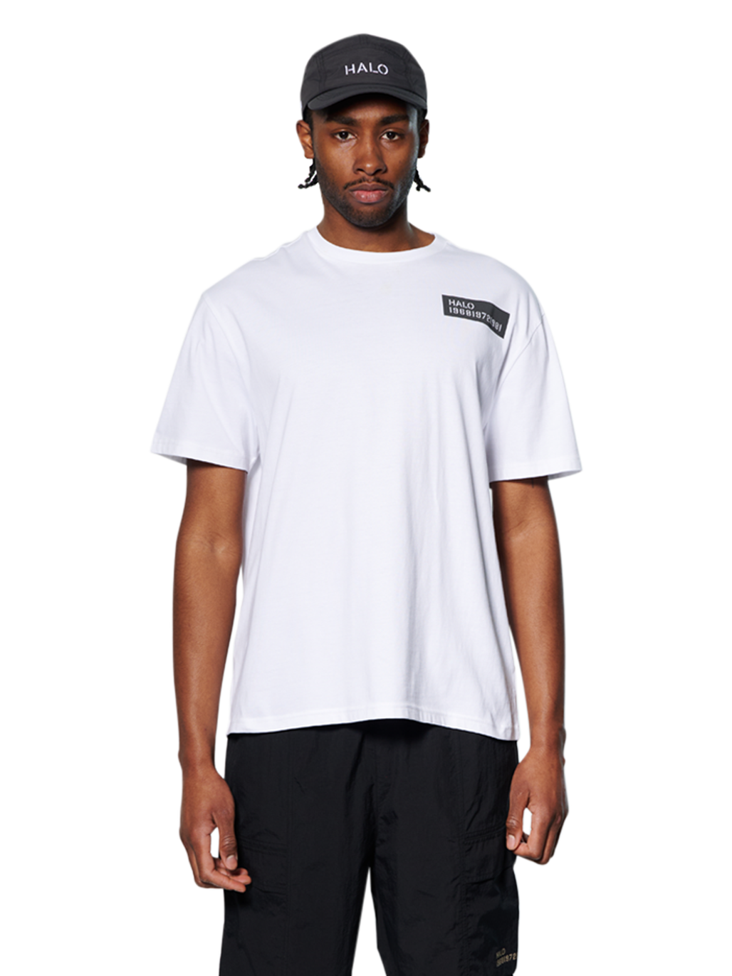 HALO 223 GEAR T-SHIRT, WHITE, model