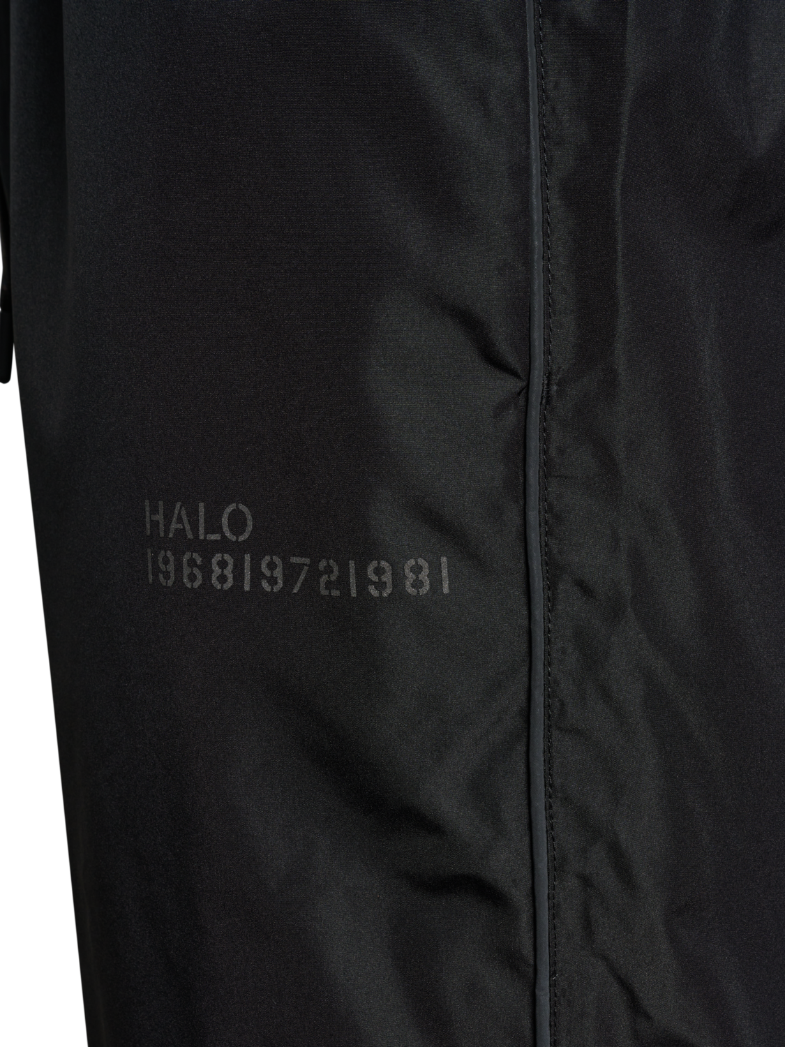 HALO TRACKSUIT  PANTS, BLACK, packshot