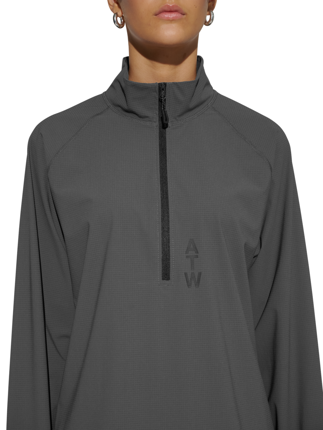 HALO AIRBORNE HALF ZIP, RAVEN, model