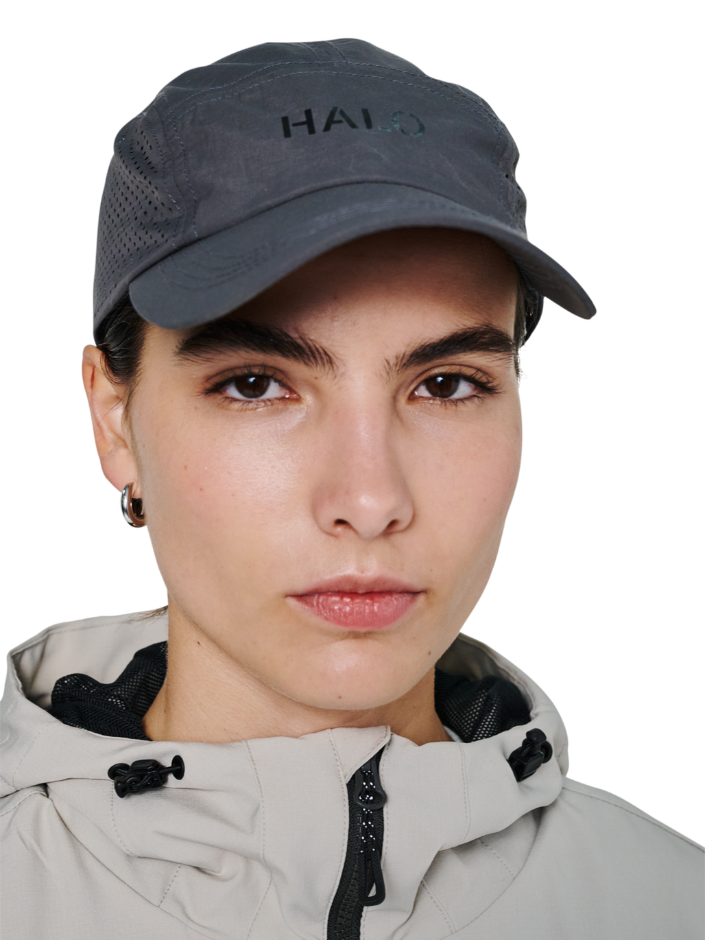 HALO NYLON LIGHTWEIGHT CAP, RAVEN, model